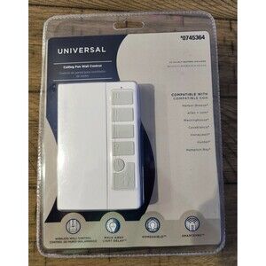 Harbor Breeze Wall Mount Universal 3-Speed Ceiling Fan Remote Control 0745364